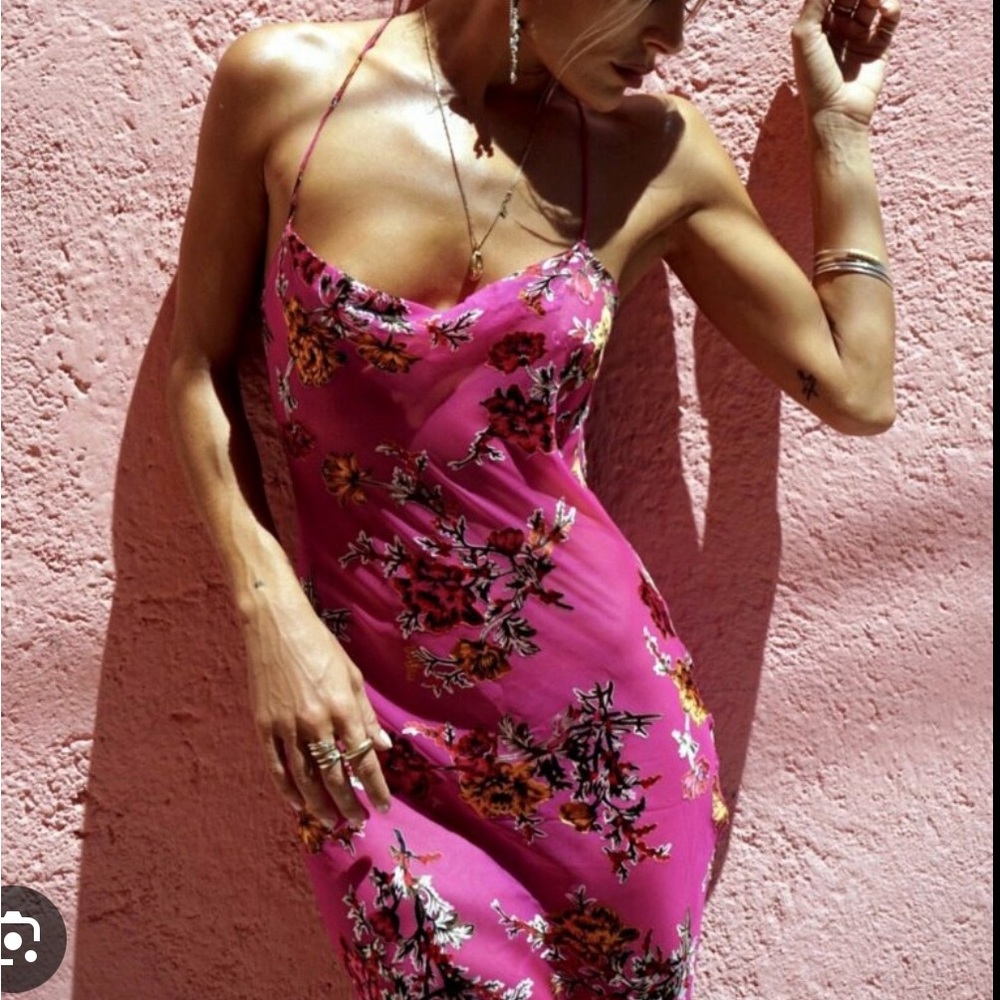 Rat and Boa Silk Dress